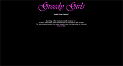 Desktop Screenshot of greedygirls.co.nz